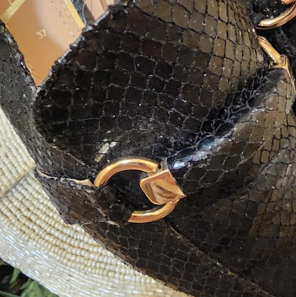 Zara women black  smart leather loafers size 37 us 6.5.New condition. - Picture 6 of 9